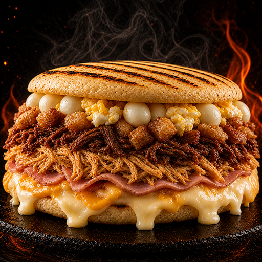 Arepa con Todo
