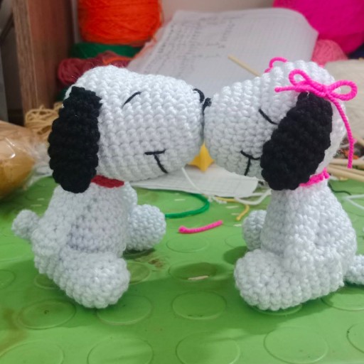 Pareja de snoopy